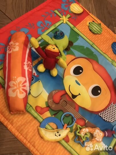 Развивающий музыкальный коврик infantino остров (С