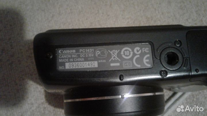 Canon PowerShot SX120 IS PC1431 с чехлом