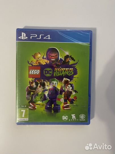 Новый диск Lego dc super villains ps4