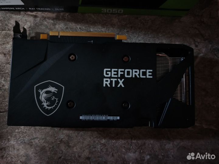 Видеокарта RTX3050 8gb ddr6