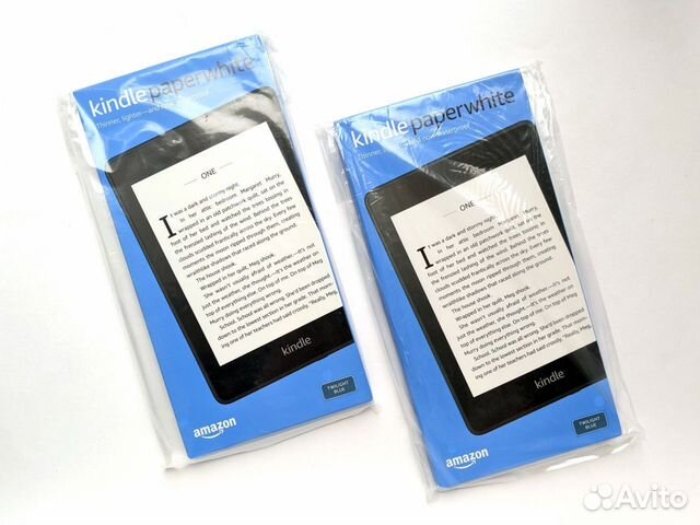 Новая Kindle Paperwhite 4 2018 32GB Blue + чехол объявление продам