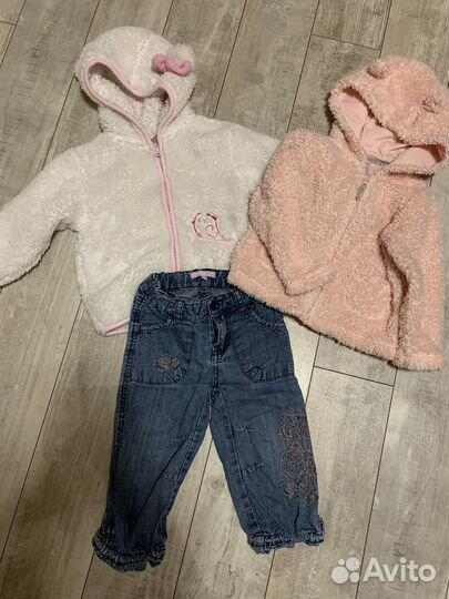 Одежда на девочку пакетом 80 86 размер