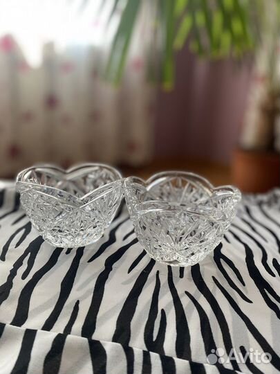 Салатник хрустальный