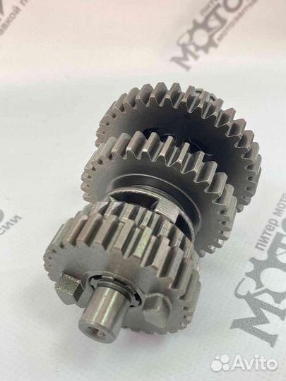 Коробка в сборе Альфа 72-125 сс, TTR125 под шарико