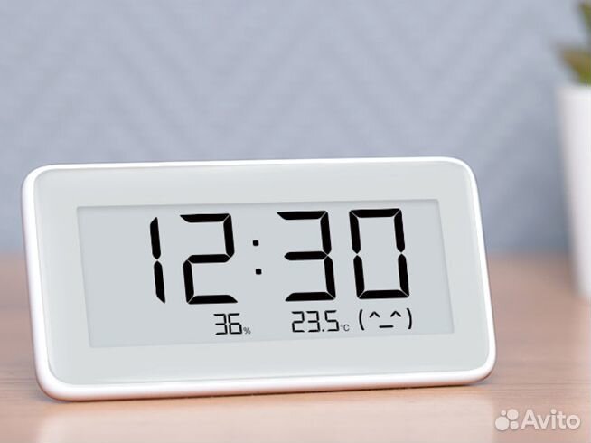 Термогигрометр Xiaomi Mijia с часами lywsd02MMC