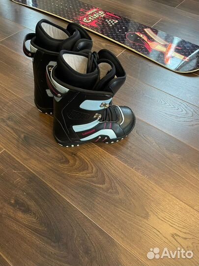 Сноуборд Bone (142) + ботинки Lamar (us9)
