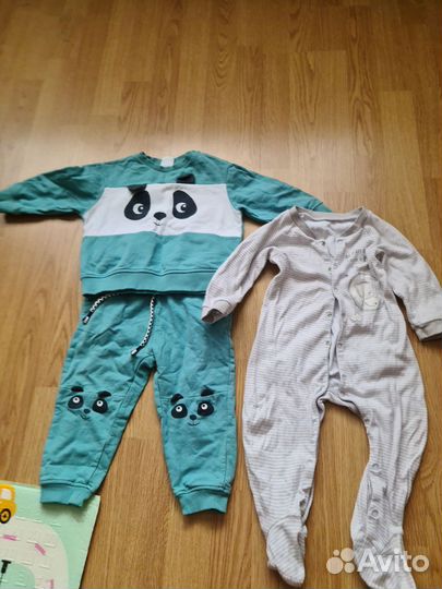 Вещи пакетом на мальчика 80 р