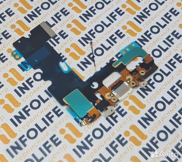 Шлейф iPhone 7 на системный разъем/микрофон