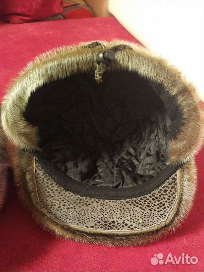 Мужские кепки из нерпы