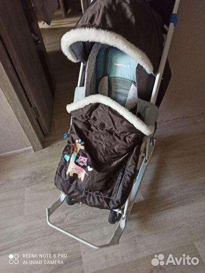 Санки коляска ника