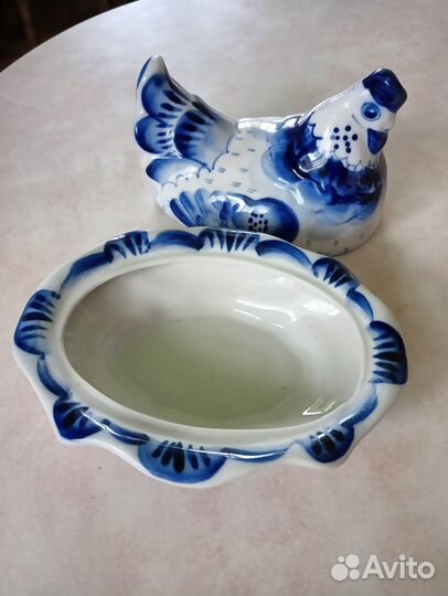 Фарфоровая посуда гжель