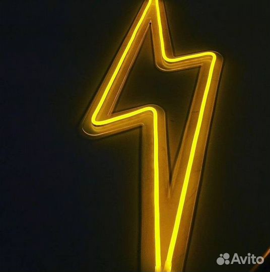 Неоновая вывеска. Дизайн в подарок