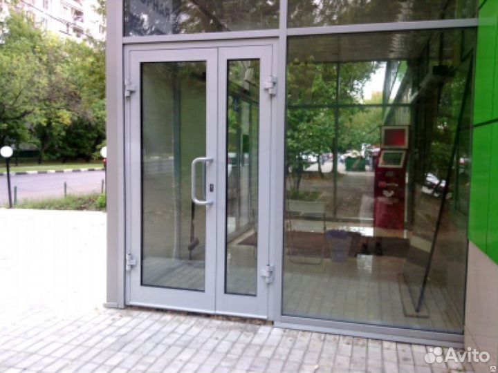 Алюминиевые двери