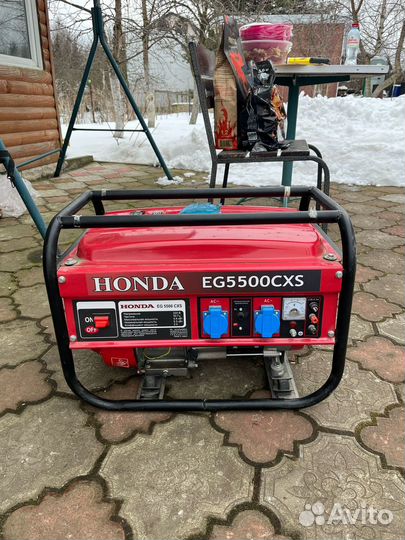 Генератор honda eg 5500cxs
