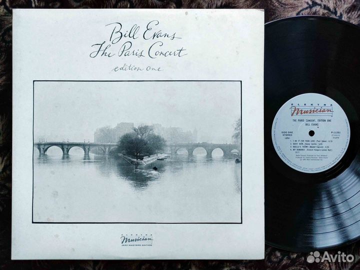 Bill Evans Paris Concert Edition One Japan 1983 #2