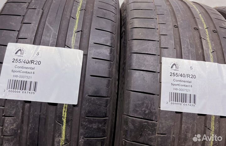 Continental SportContact 6 255/40 R20 94Y
