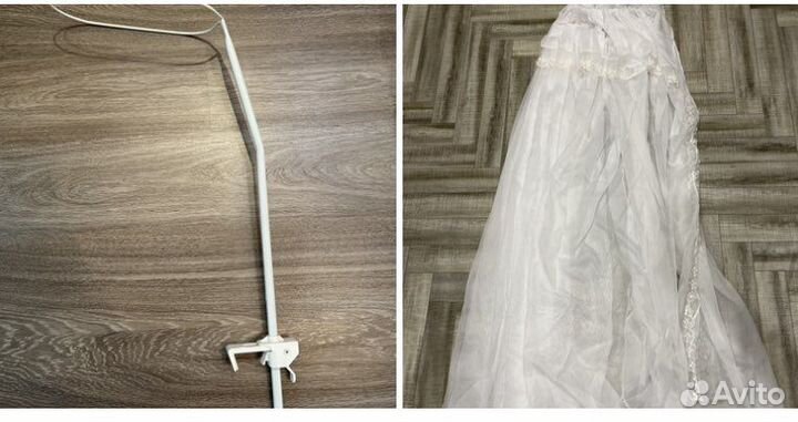 Балдахин на кроватку и держатель