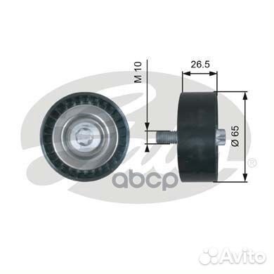 Ролик обводной приводного ремня T36464 Gates