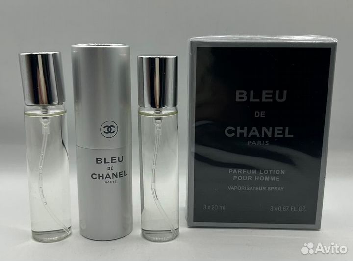 Bleu DE chanel 3 по 20 мл