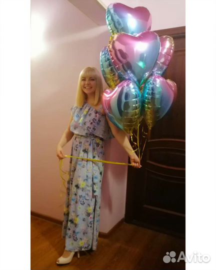 Шарики сердца с доставкой 24/7