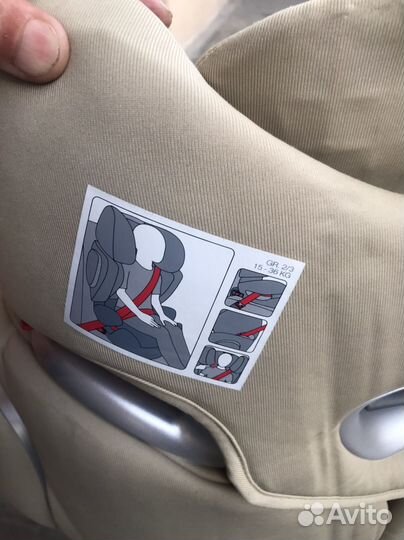 Авто кресло 9-36 кг