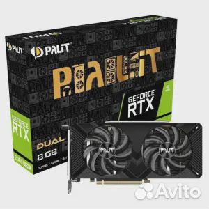 Видеокарта Palit GeForce RTX 2060 super 8 гб (NE62