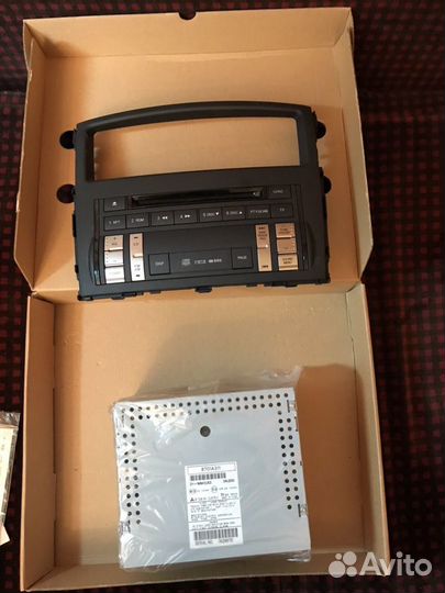 Магнитола от Мицубиси Паджеро 4