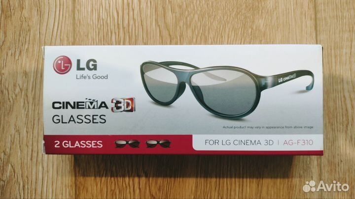 3D очки для телевизора lg, оригинальные новые