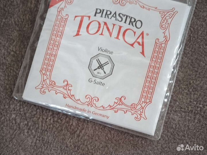 Струны для скрипки Pirastro Tonica