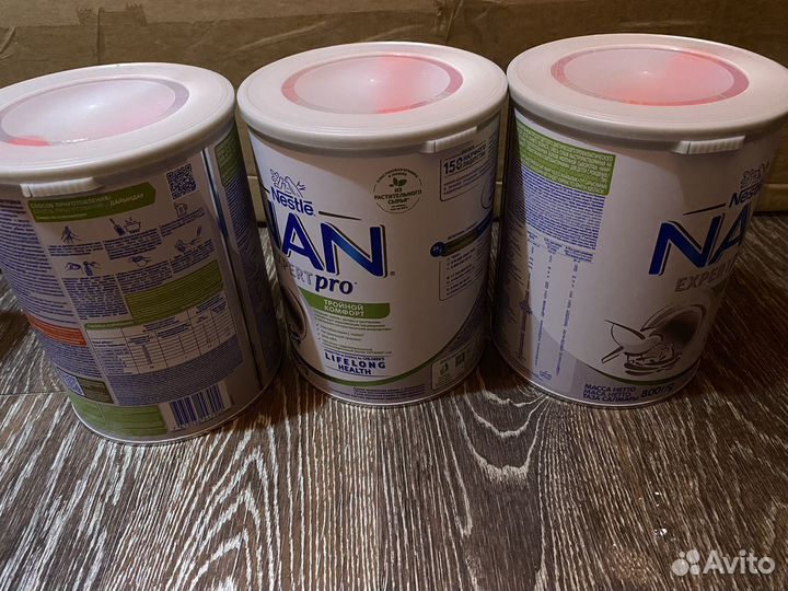 Nan тройной комфорт 800