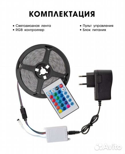 Лента светодеодная