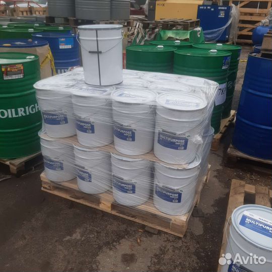 Смазка синяя Nano Grease Multipurpose HT 18кг ведр