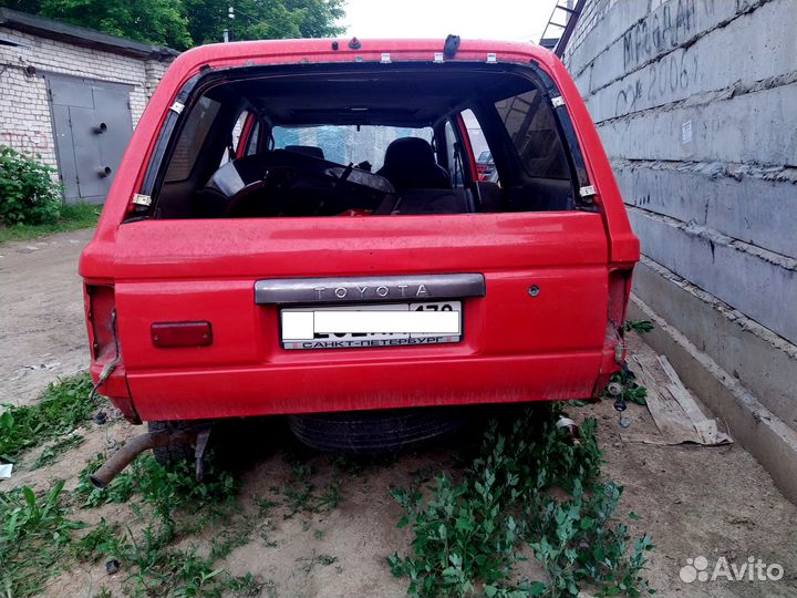 Задний борт на Hilux surf 130,Toyota 4Runner