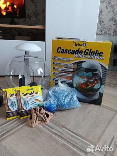 Аквариум Cascade Globe White Edition