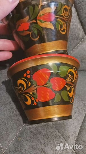 Посуда хохлома СССР