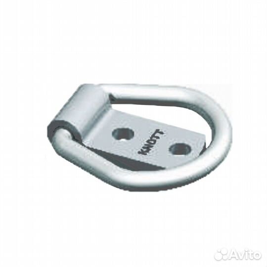Петля крепления груза прицепа, два отверстия d 6мм