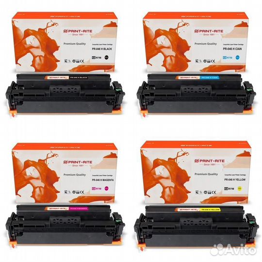 Картридж Print-Rite PR-046-H-cmyk 1459156