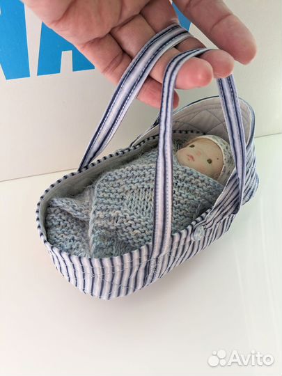 Кукла пупс текстильный