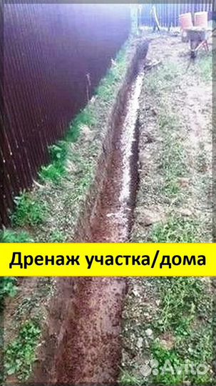 Дренаж участка