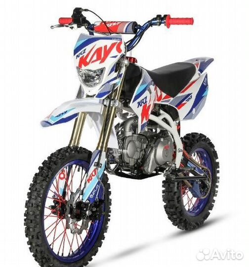 Питбайк kayo classic YX125EA 17/14 KRZ (П/автомат)