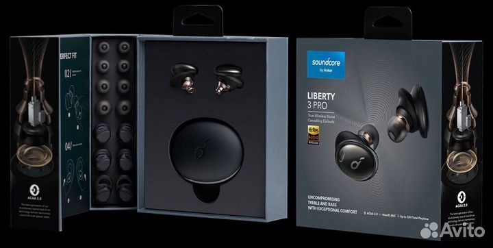 Новые наушники Anker Soundcore liberty 3 pro