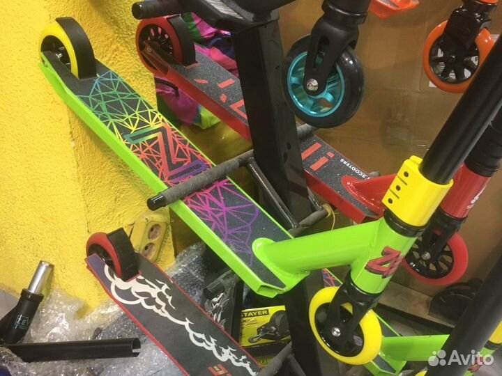Трюковые самокаты zevs