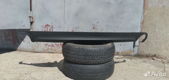 Юбка бампера Audi a6 c7