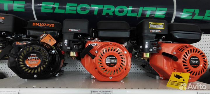 Двигатель бензиновый 4 х тактный