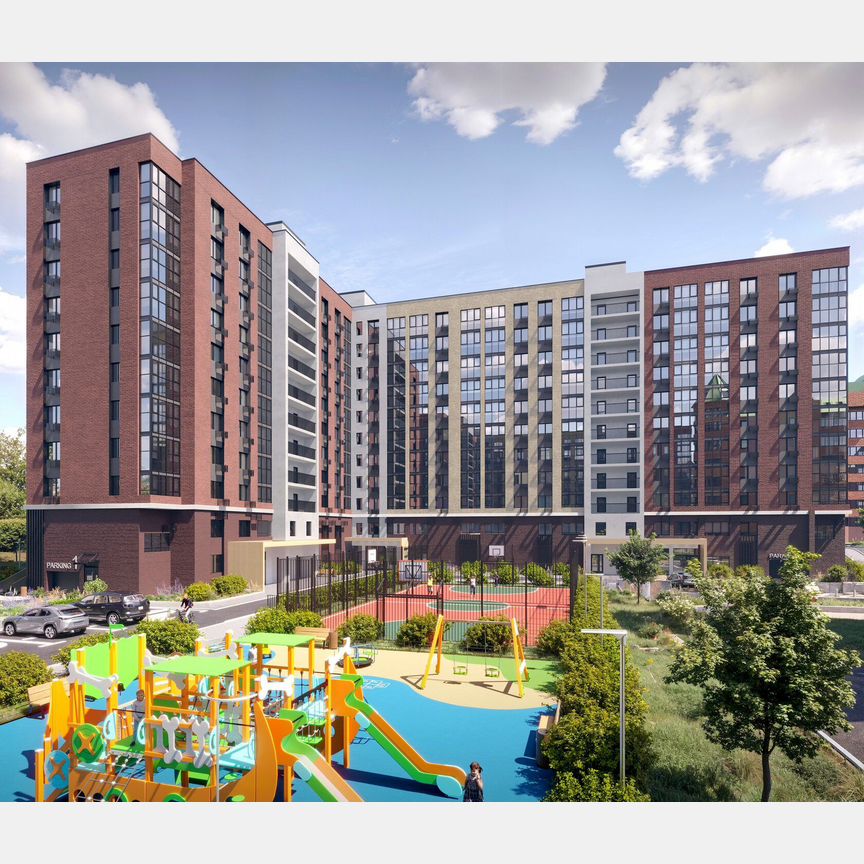 1-к. квартира, 40,5 м², 1/10 эт.