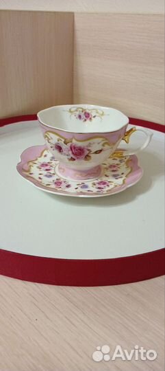 Чайный сервиз коралл