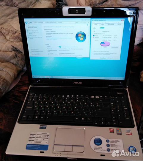 Ноутбук Asus pro57v