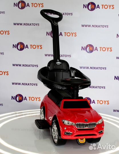 Машинка-каталка (толокар) BMW rad и другие модели