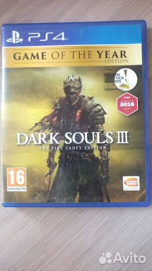 Dark souls 3 the fire fades edition ps4