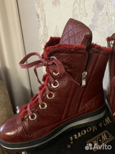 Ботинки зимние 38